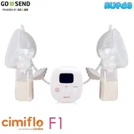 PRELOVED Cimiflo F1 Handsfree Rechargeable Double Breastpump Pompa ASI