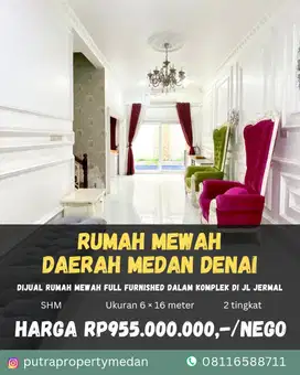 DIJUAL RUMAH MEWAH DALAM KOMPLEK