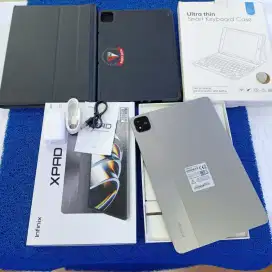 Infinix Xpad 4-256gb Wifi Only baru pake 1 Bln + Keyboard + Sarung