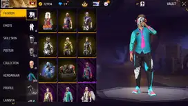 Jual akun ff level 77
