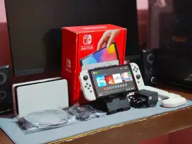 Nintendo Switch Oled C*F*W 128gb mesin 2025 mulus !!