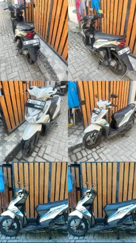Dijual honda beat 2014 Plat M
