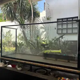 Akuarium ikan p-200, l-60 dan t- 85cm