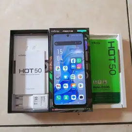 infinix hot 50 6+6/256 fullset like new