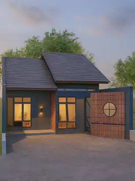Rumah Jogja Bantul Dekat RS. Nur Hidayah Desain Arsitektur Japandi