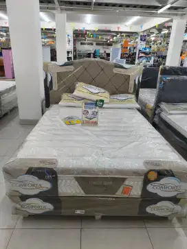 Promo kasur full set comforta pedic 160