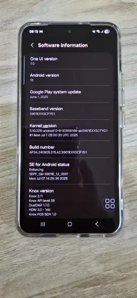 Samsung Galaxy S22 5G 8GB/256GB Second Fullset