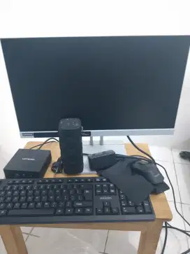 Di jual 1 set Mini PC & Monitor