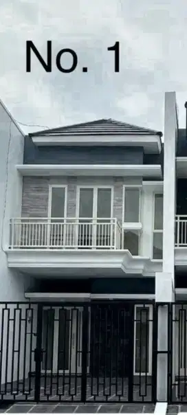 DIJUAL RUMAH BARU  DI JEMURSARI SELATAN DKT PETRA, UBAYA, WONOKROMO