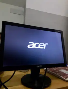 JUAL CEPAT!!! Monitor ACER P166hql 16inchi all normal