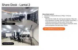 Disewakan Co Working Space Ruang Kantor, Ruang Meeting area Ciputat