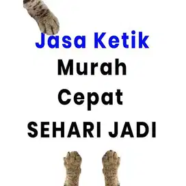 Jasa Ketik Cepat