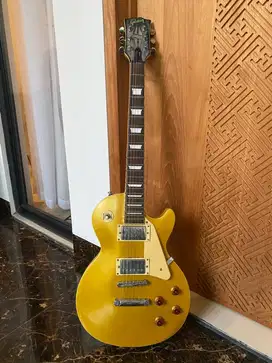 Gitar gibson les paul gold top