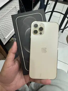 iPhone 12 Pro iBox 128Gb Gold Fullset Mulus