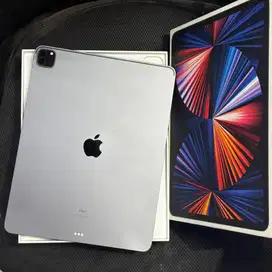 ipad pro m1 12,9 wifi 256gb fullset ori mulus