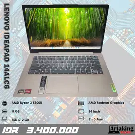 Lenovo Ideapad 3 14ALC6 - Ryzen 3 - Ram 8 GB - SSD 512 GB