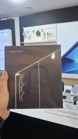 Samsung galaxy Z fold 7 12/256gb garansi resmi