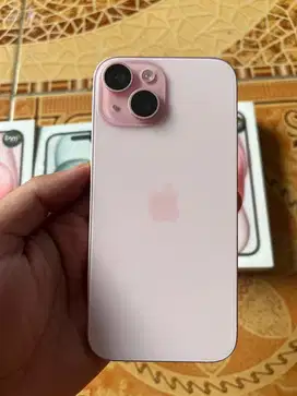 Iphone 15 128gb Pink Ibox (garansi on 2026)