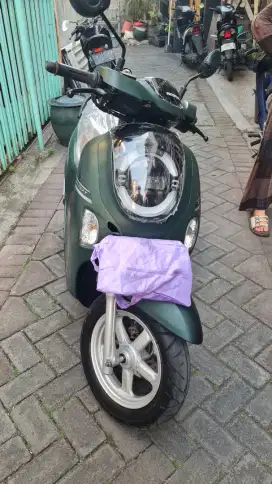 Scoopy 2025 hijau plat W