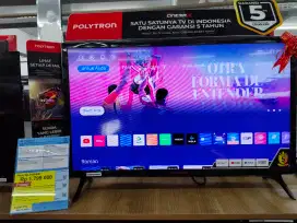 TB polytron 32inch cicilan mulai dari 200rb free 1x