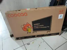 JUAL CEPAT TV MERK COOCAA 43 INCH.