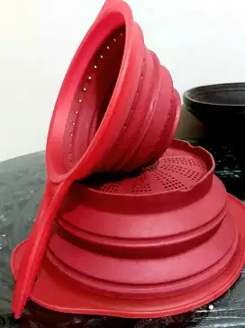 SARINGAN KERANJANG SILIKON LIPAT
