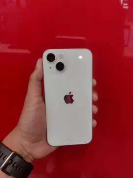 IPHONE 13 PUTIH, 128GB, FULL SET NO MINUS, NEW GARANSI RESMI