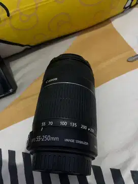Lensa tele canon 55 250mm