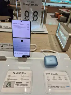 Handphone Oppo x8 Pro  Promo cicilan spesial bunga 0%