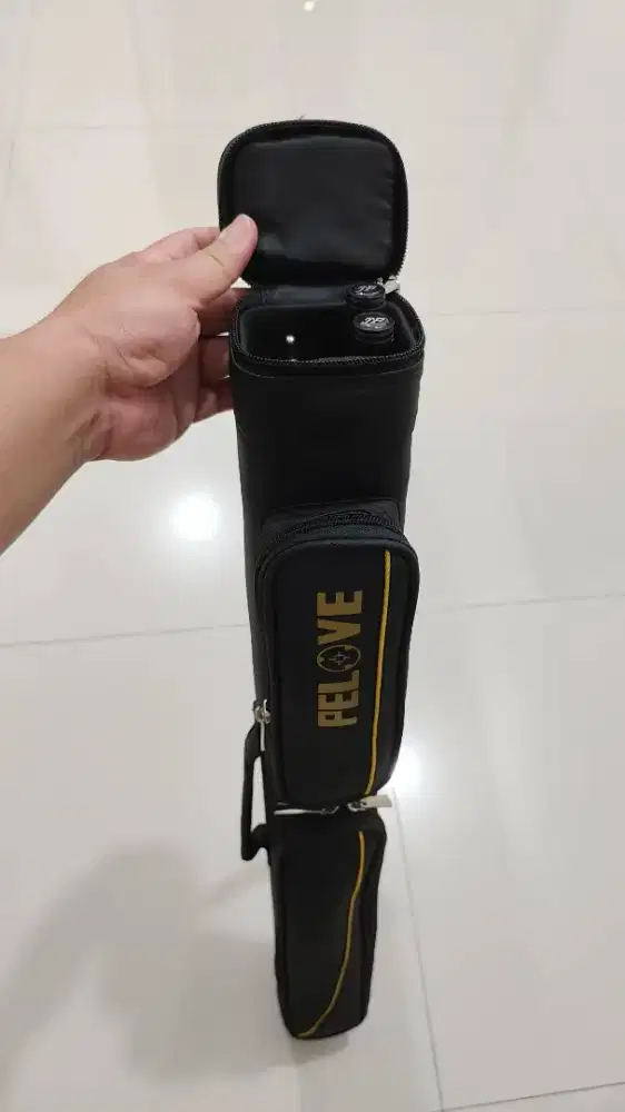 Tas Stick Billiard untuk 2 Butt 3 Shaft