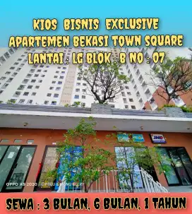 DI SEWAKAN KIOS BISNIS DI APARTEMEN BETOS, (Harga Untk Sewa 3 Bulan)