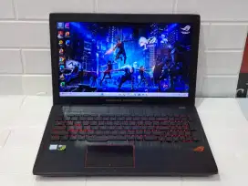 Asus Rog Strix GL553VD i7 ram 8gb ssd 256gb gtx 1050