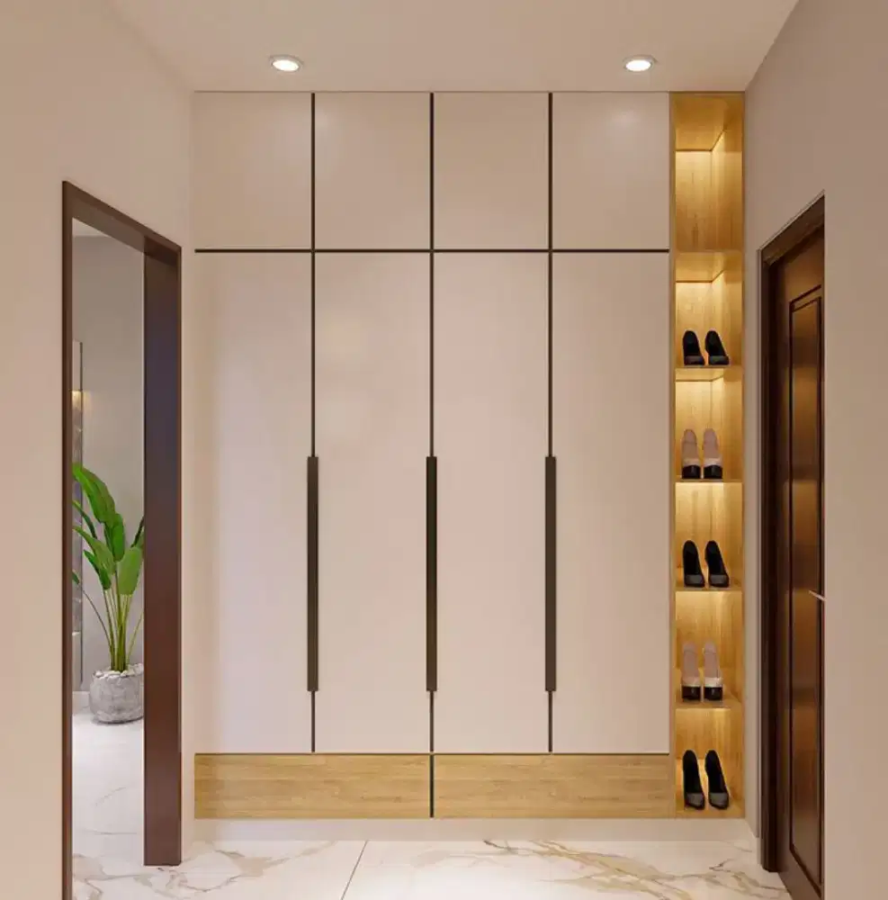 KITCHEN SET BEDROOM SET DESAIN INTERIOR DESIGN LEMARI PAKAIAN