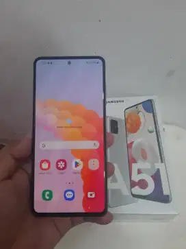 Samsung a51 ram 8/128gb fullset ori