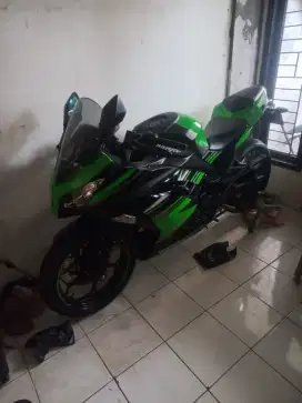 Jual MTR ninja 250cc plat Bekasi hrga 35jt nego barang mulus