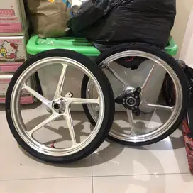 velg vnd ak55 ring 17 second nmax old pnp