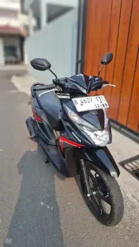 Honda beat  2017 Hitam pajak hidup Mulus