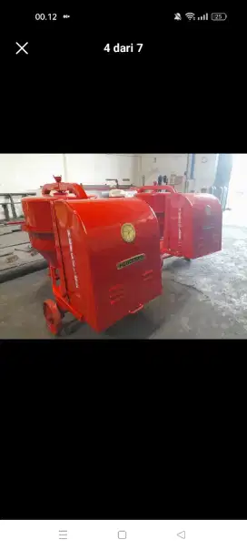 Molen cor hercules 50kg komplit mesin 8pk siap pakai