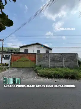 Gudang strategis di poros jalan Sidorahayu Niwen Wagir Malang