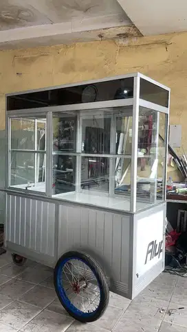 Gerobak Makanan Aluminium