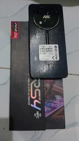 Itel RS4 ram 12 256gb black istimewa