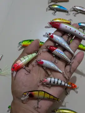 Minnow warna Top Amis Gacor