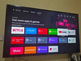 TV Sony Android 4K 55 Inch X80G (Full Set)