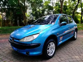 PEUGEOT 206 PAJAK HIDUP TAHUN 2001 RP 25.9 JUTA