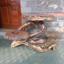 Meja Akar Kayu Jati