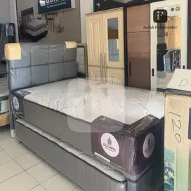 Kasur spring bed olympic sorong original susun 120 x 200 matras anak