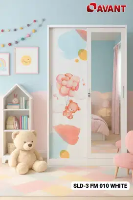 Lemari pakaian minimalis dan elegan