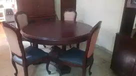 Meja Makan Kayu Jati