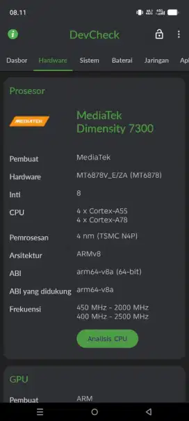 Infinix note 50x 5g ram8+8/256