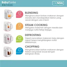 BABY PUREE 4 in 1 BABY FOOD PROCESSOR
